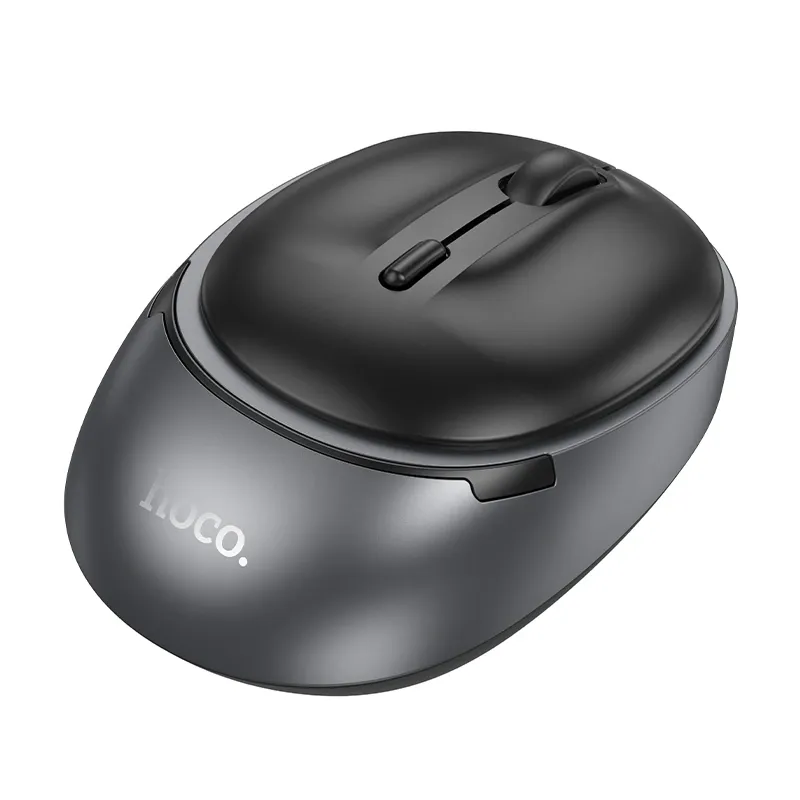 Hoco – Mouse Inalámbrico GM34 ️ Dual Mode 2.4G + Bluetooth