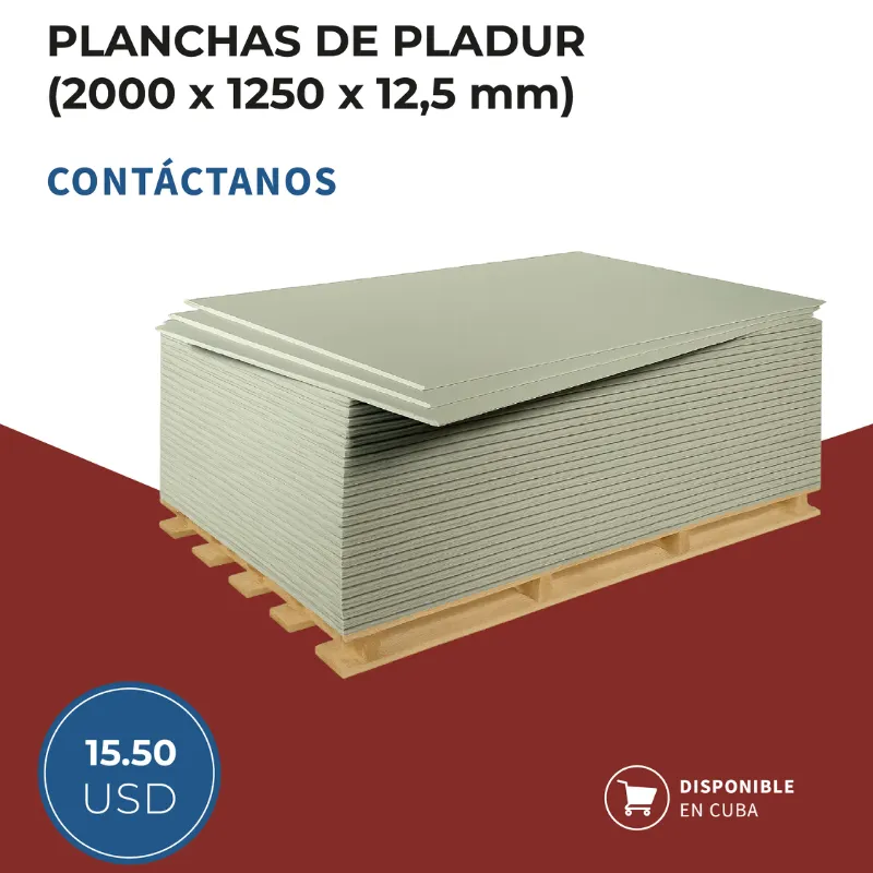 Planchas de Pladur