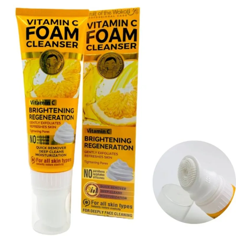 LIMPIADOR FACIAL EN ESPUMA DE VITAMINA C 120ML