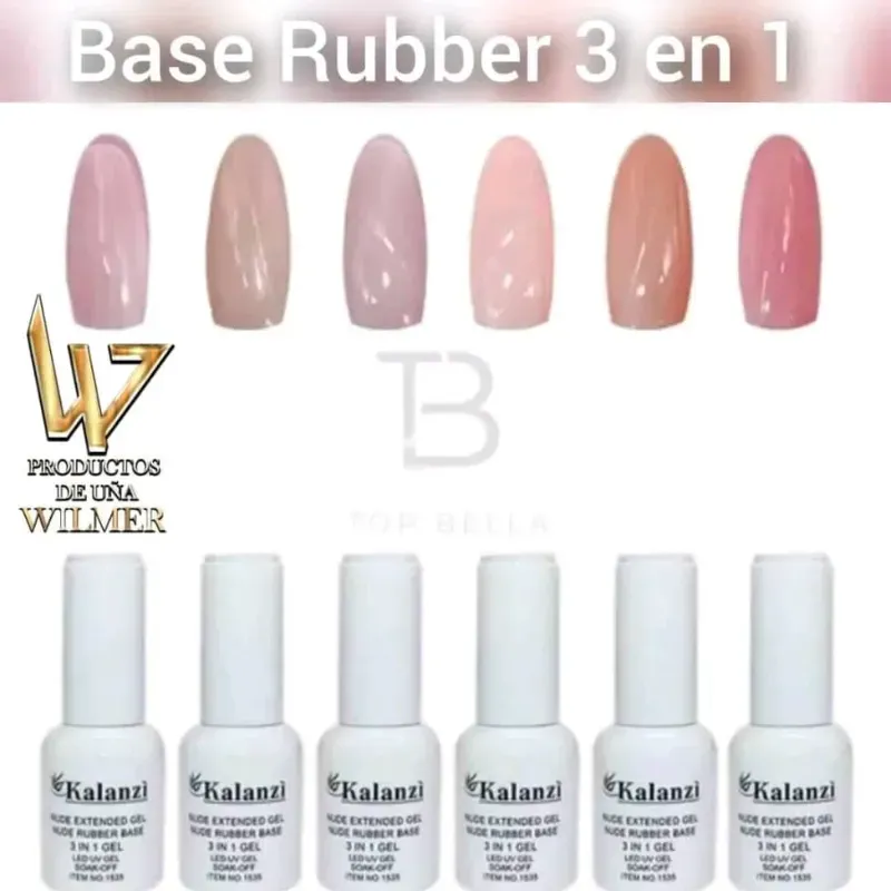 Base Ruber 3 en 1