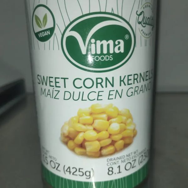 Maiz dulce en granos