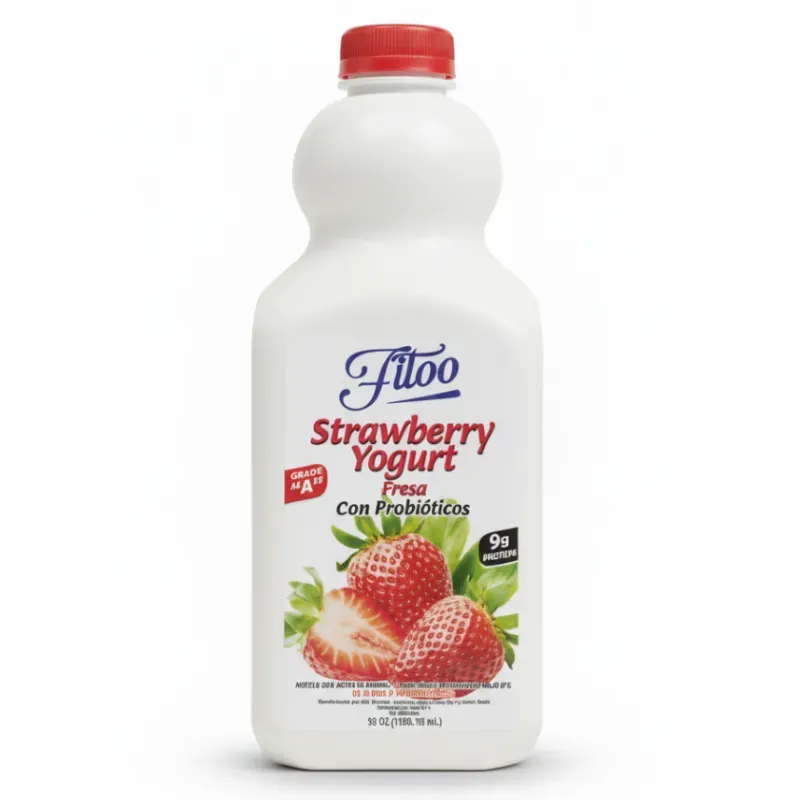 Yogurt Probiótico de Fresa FITOO (1656.12mL)