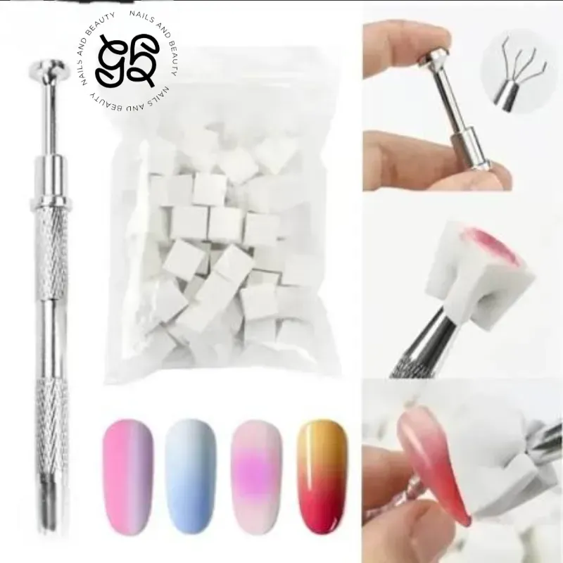 Paquete de esponjas para difuminar + gancho