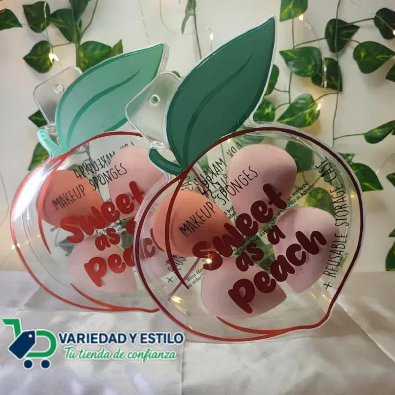 Cajita con las 4 Beauty blender