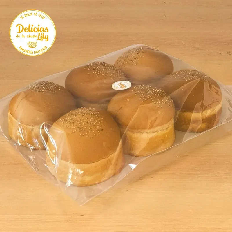 Pan de aro para hamburguesa