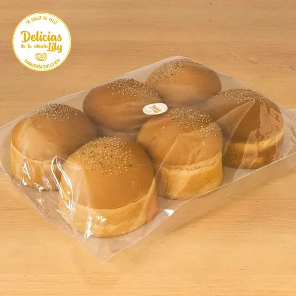 Pan de aro para hamburguesa
