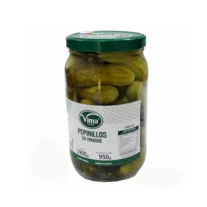 Pepinillos en vinagre Vima