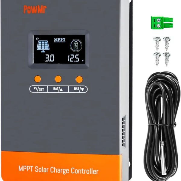 Controlador de carga solar MPPT de 100  amperes