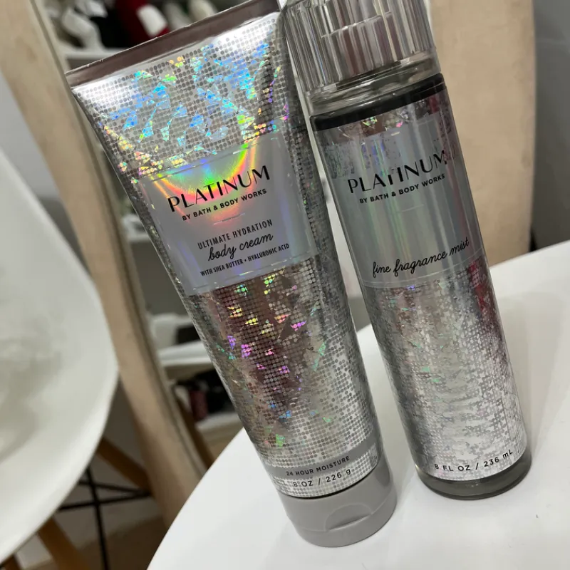 Juego de crema y colonia