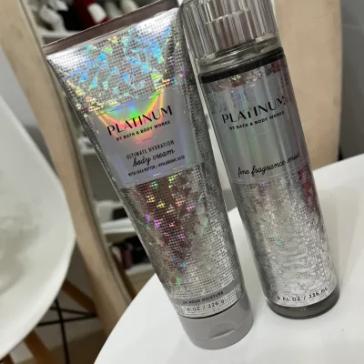 Juego de crema y colonia