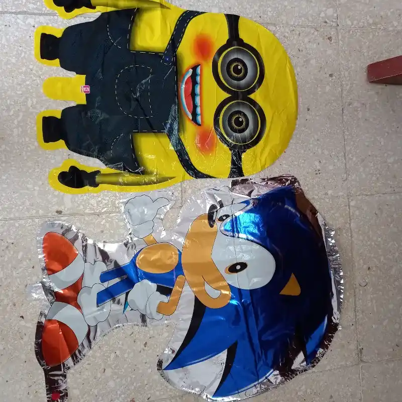 Globo metálico grande