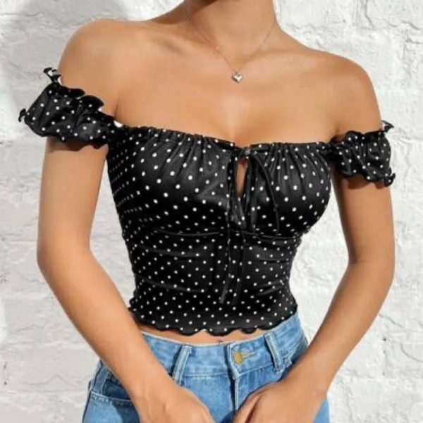 Blusa de lunares