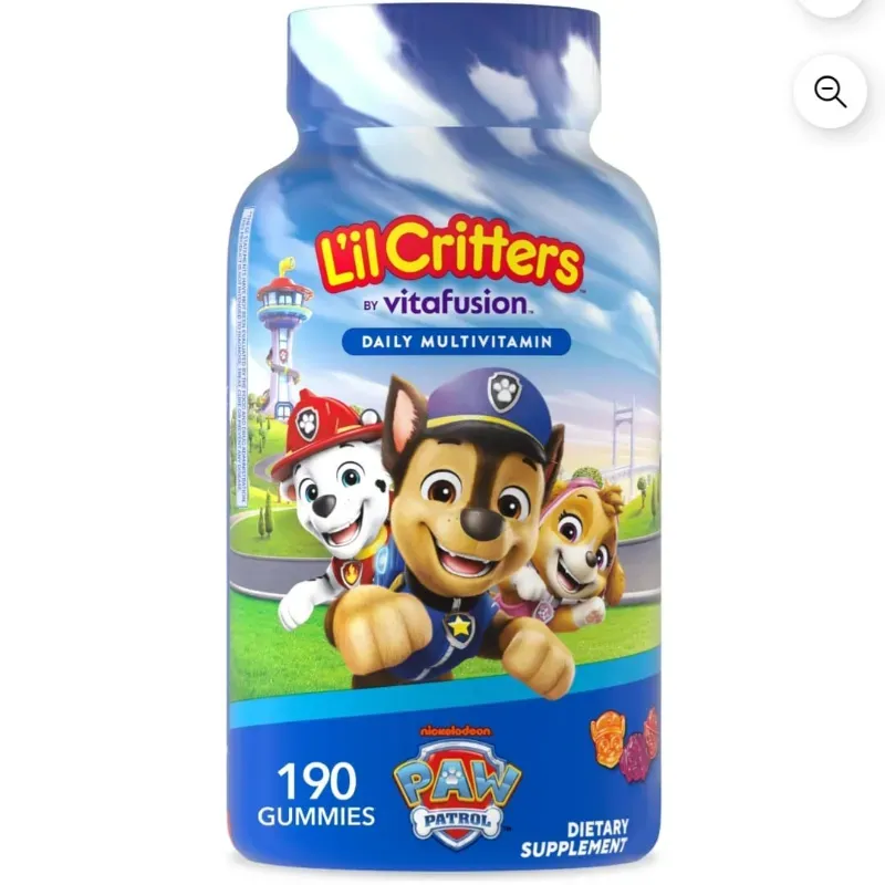L'il Critters Paw Patrol Daily 190 Gummy Multivitamin para niños