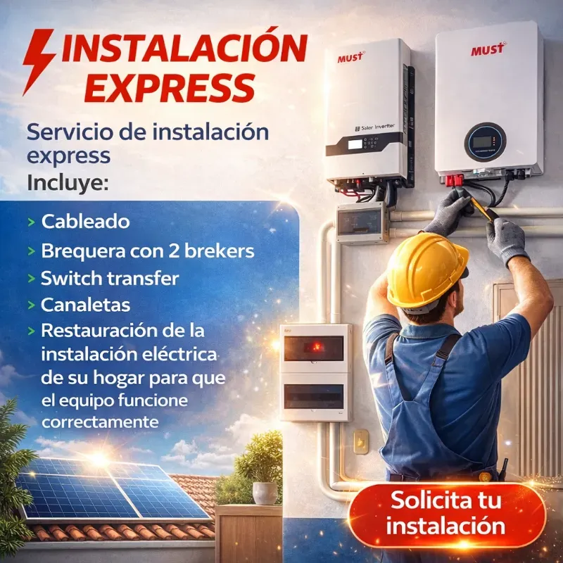 SERVICIO DE INSTALACIÓN EQUIPOS MUST Y FELICITY
