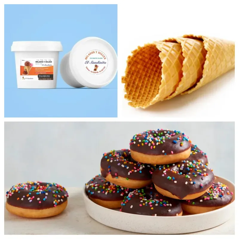 COMBO DE HELADOS Y DONAS DOBLES