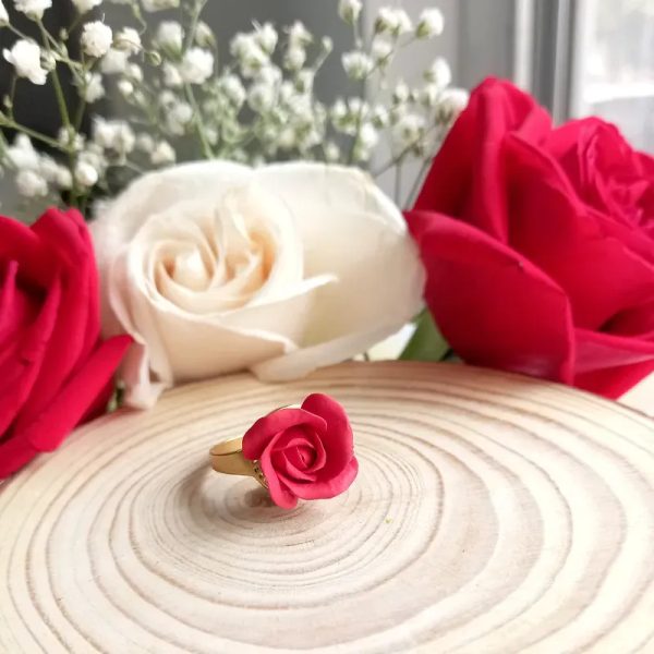 ✨Anillo de Rosa Roja✨