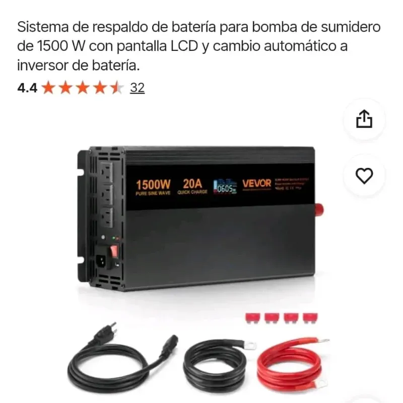 Inversor de onda pura