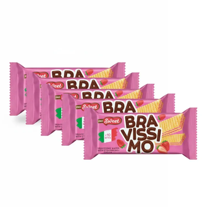 Pack x5 Sorbeto Bravissimo - Fresa (50gr c/u)
