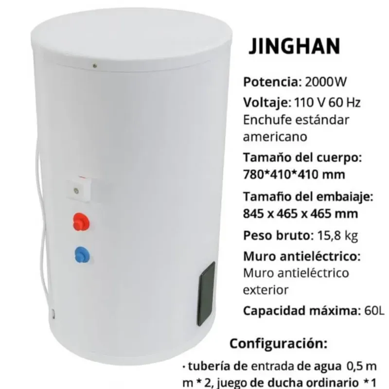 Calentador de agua eléctrico - 60L