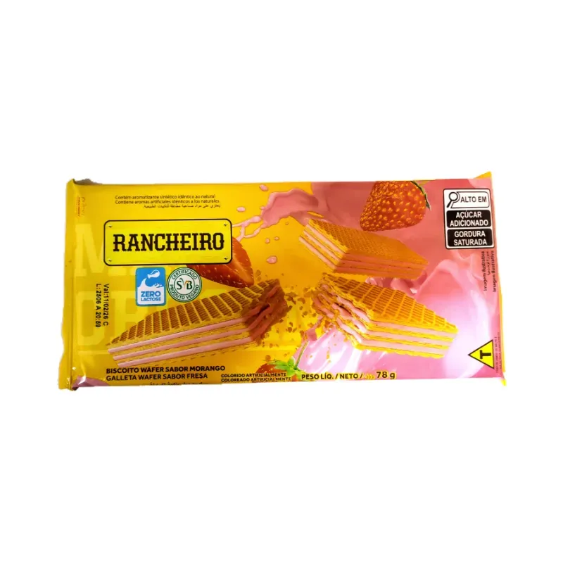 Sorbeto de sabor fresa