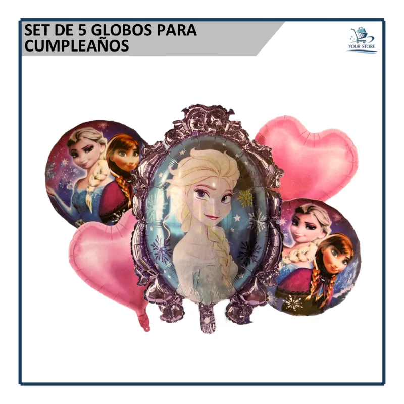 Set de Globos Frozen