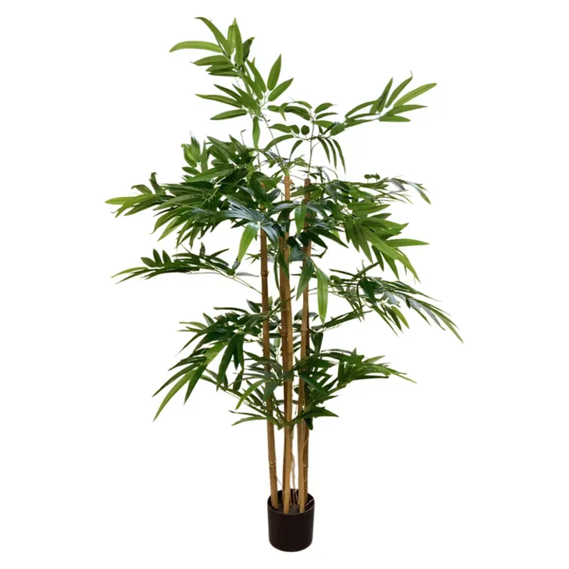 Planta Artificial de Bambú- Decoración Realista