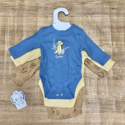 Pack de 3 bodys del Rey León