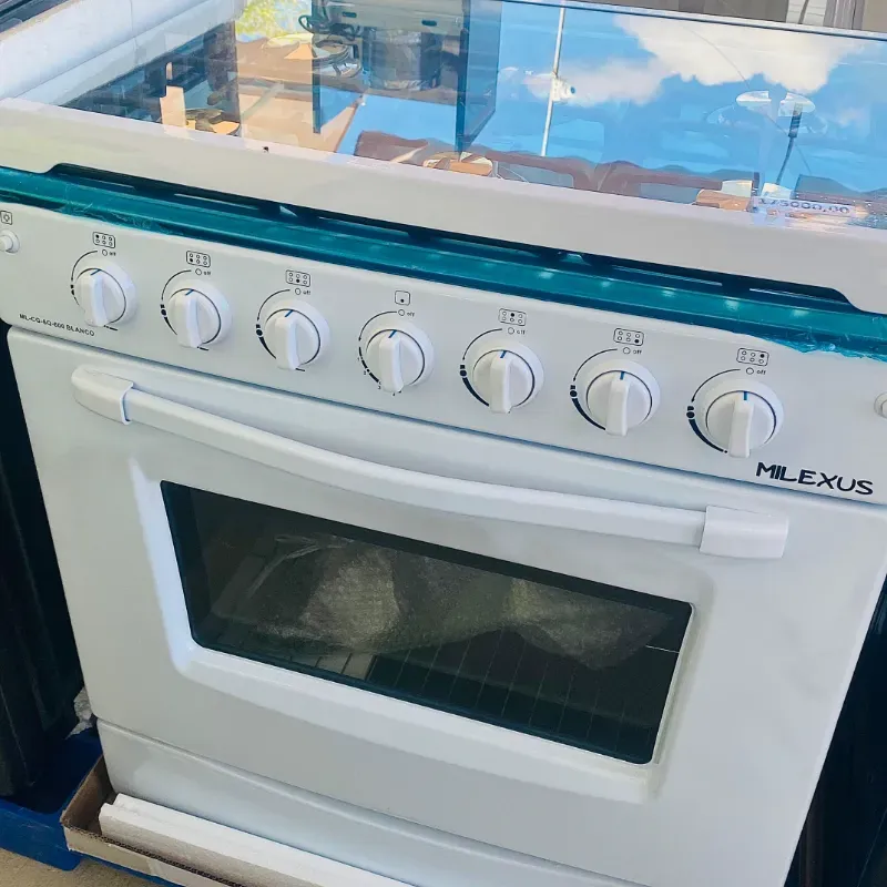 Cocina de gas con horno Milexus