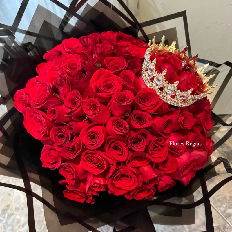 Ramo d 100 rosas