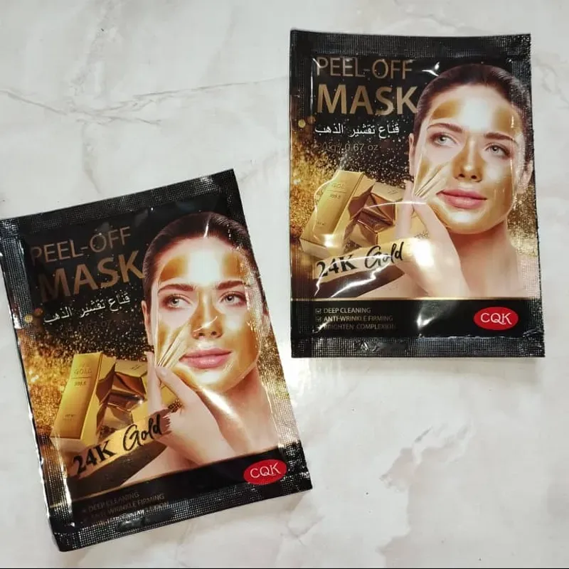 ✨ Mascarillas peel - off de oro 24k ✨