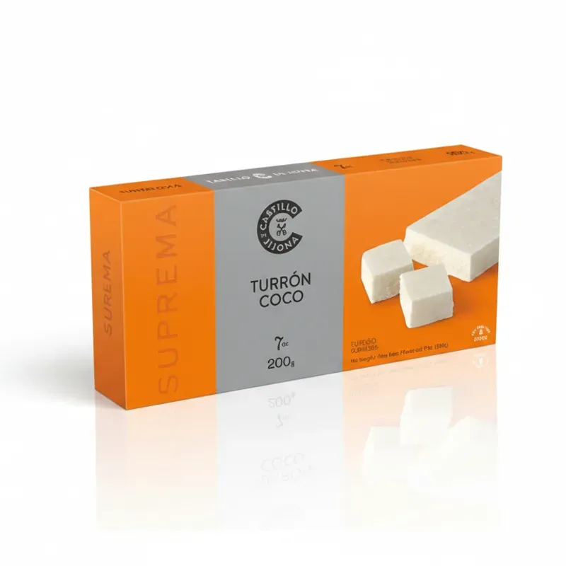 Turrón de Coco Suprema Castillo Jijona - 200g