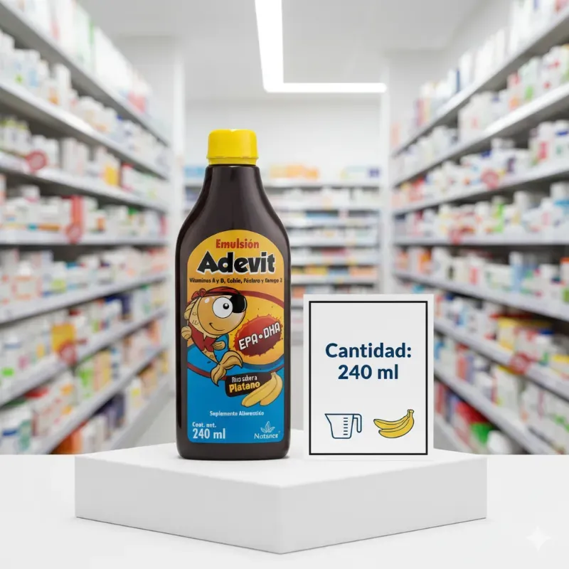 Emulsión de scoot adevit (240ml)(VENCE 8-27)