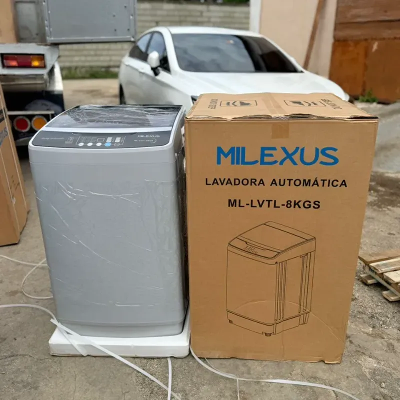 Lavadora automática 8 kg Milexus