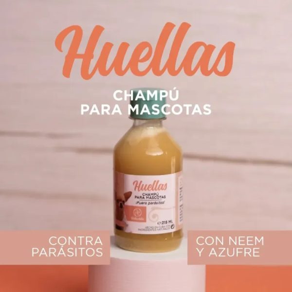Shampo "Huellas" para Mascotas 215ml