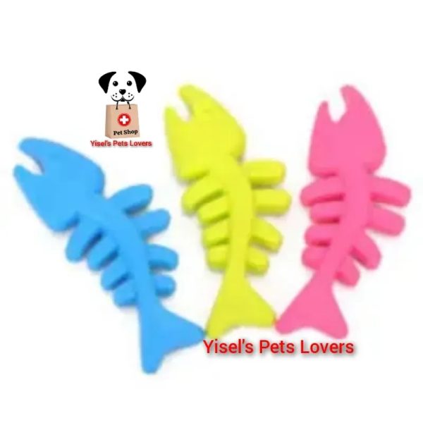 Juguetes para mascotas en forma de pescado