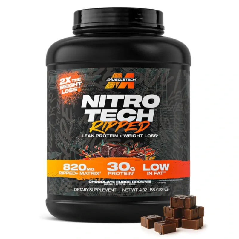 Whey Protein: Nitro-Tech Ripped (4 lbs)