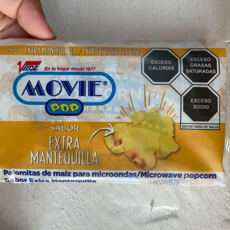 Rositas de maíz extra mantequilla