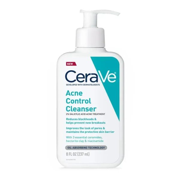 Limpiador Facial para control de acné CeraVe