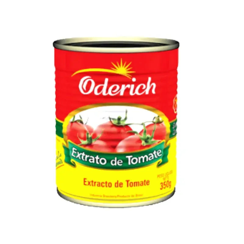 Pasta de tomate concentrada (350g).
