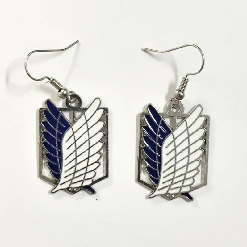 ️ Aretes emblema Shingeki no Kyojin/ Attack on Titan