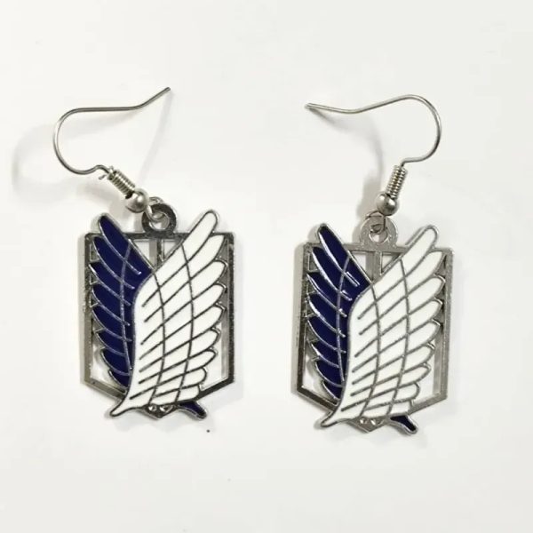 ️ Aretes emblema Shingeki no Kyojin/ Attack on Titan