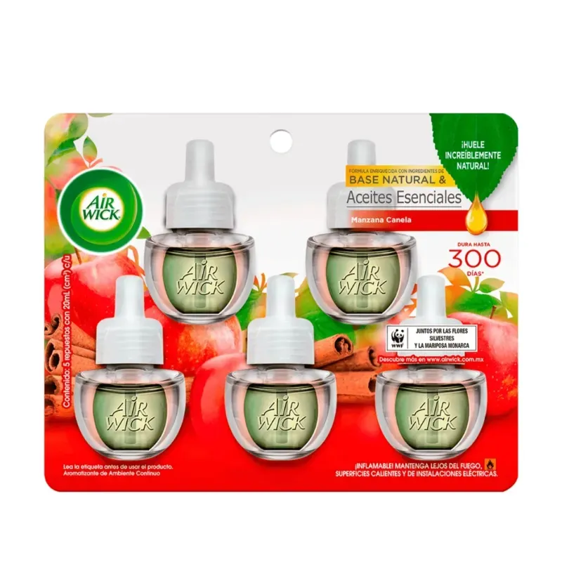 1 Repuestos de Air Wick Canela con Manzana