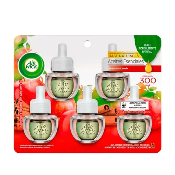 1 Repuestos de Air Wick Canela con Manzana
