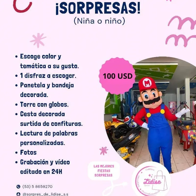 Sorpresa ⭐ (Niño o Niña)