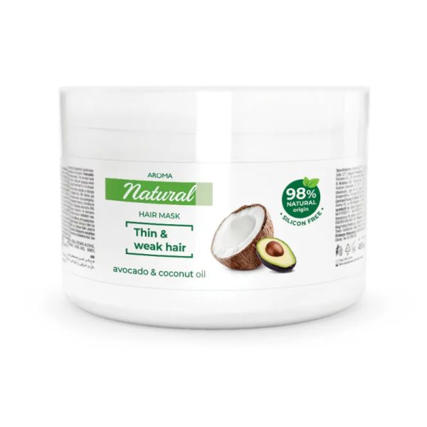 Mascarilla coco-aguacate 450ml