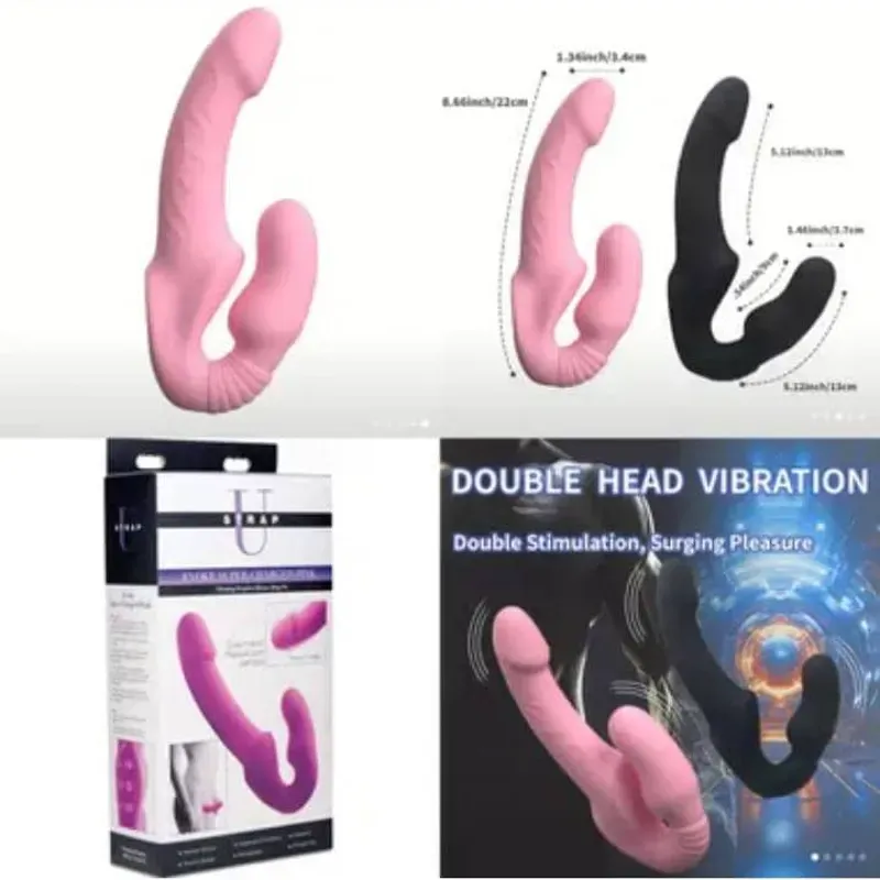 Vibrador doble cabeza✨ varias funciones y modos