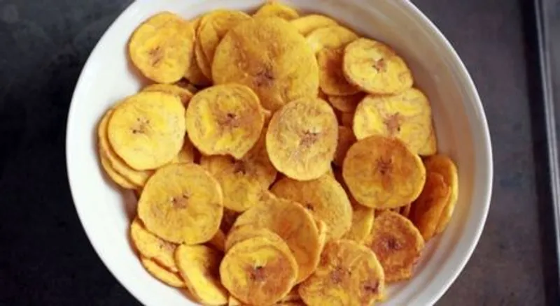Chicharritas de plátano