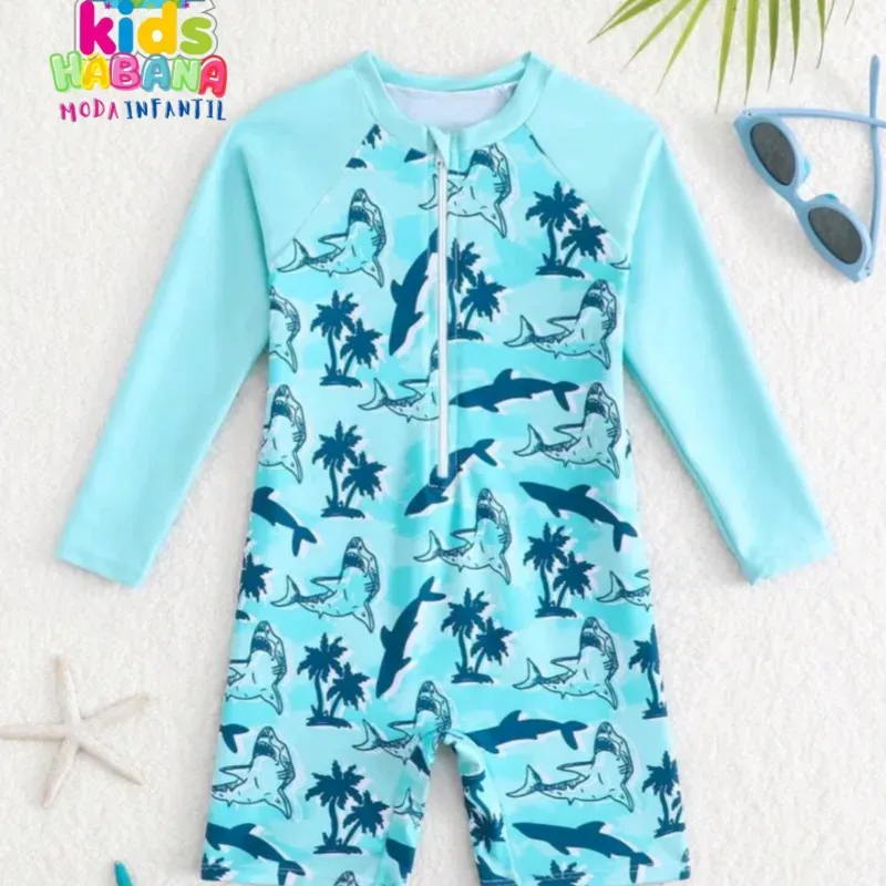 Traje de baño manga larga