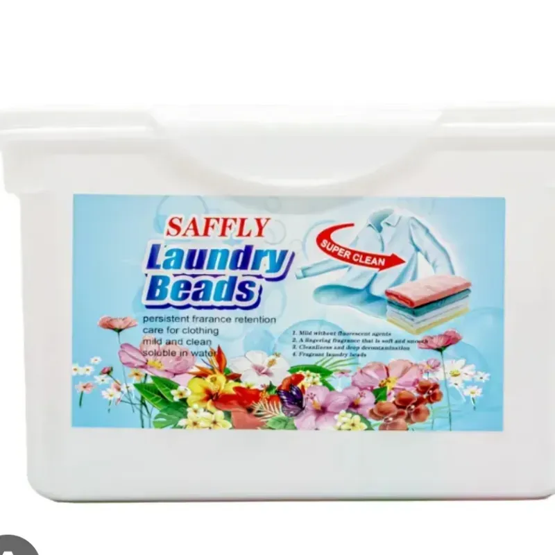 Pote de detergente en cápsulas