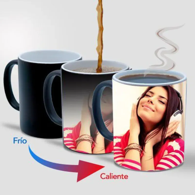 Taza mágica personalizada